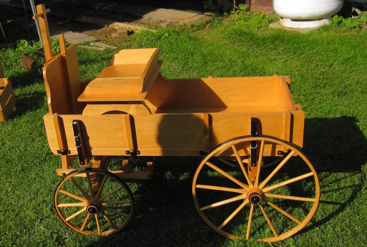Hand-made Wagon (Goat Cart) Hand-made Wagon (Goat Cart)