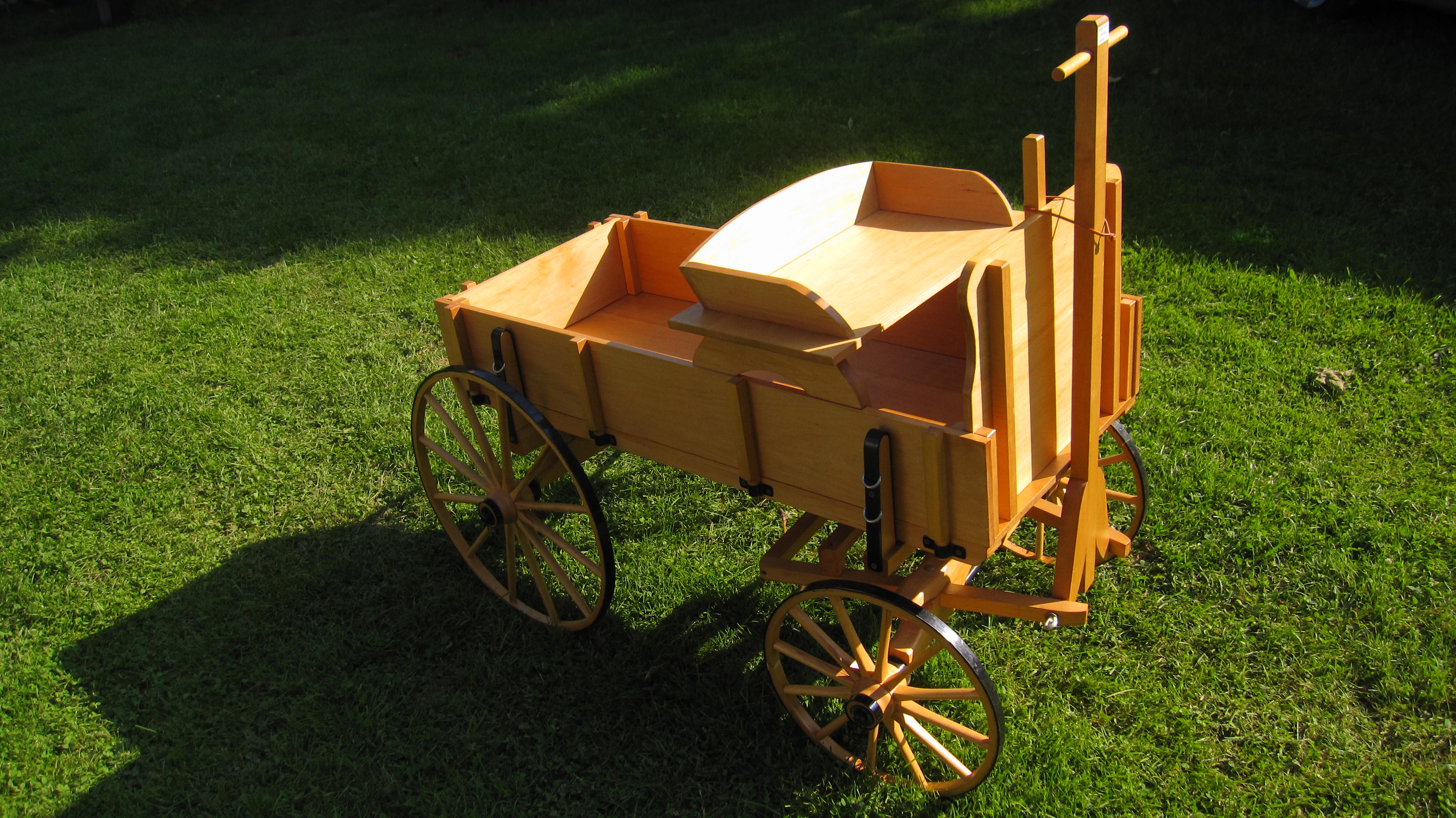 Hand-made wagon (goat cart) is hard to let go - Orion's Attic