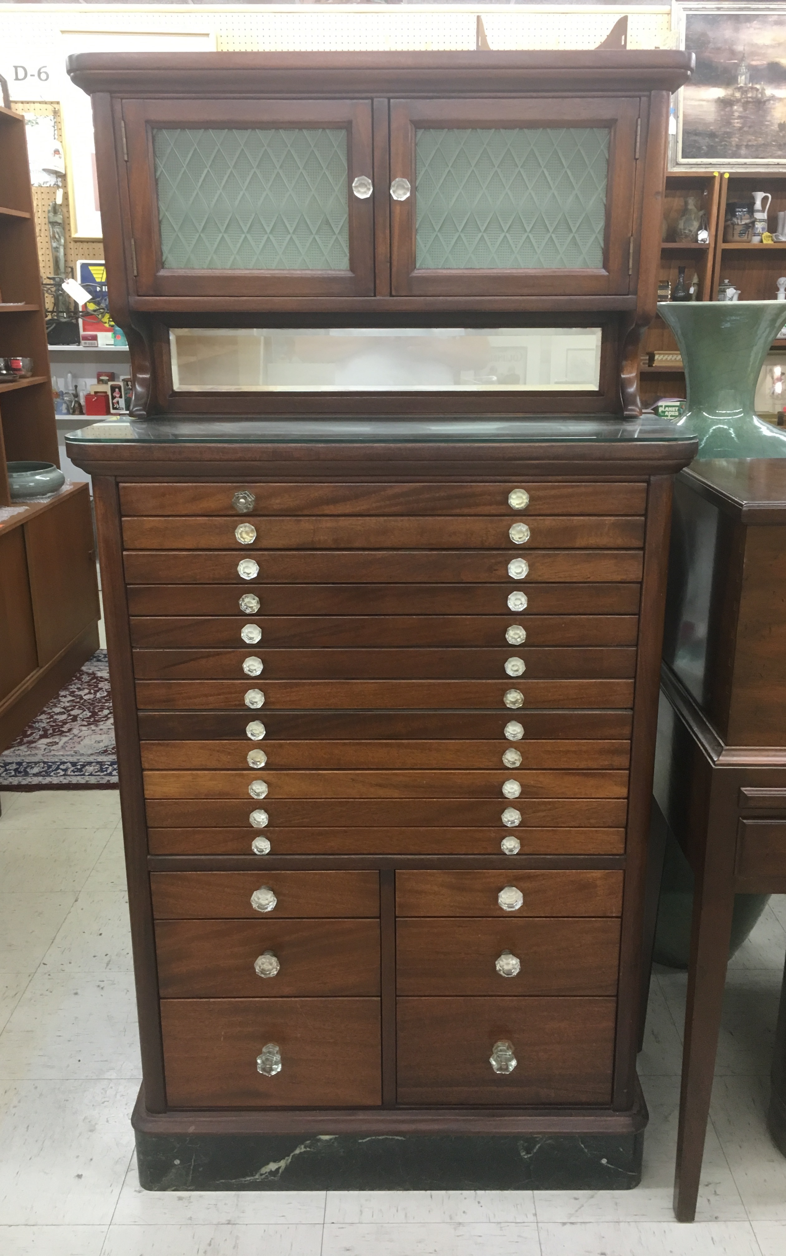 Antique dental cabinet, rare Coca-Cola bottles for sale - Orion's Attic