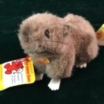 A small plush Steiff beaver