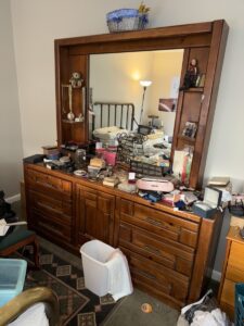 Junk-covered dresser turns up almost $3,000 worth of costume jewelry. Orion's Attic buys costume jewelry in large quantities.